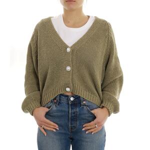 CARDIGAN BOTTONI GIOIELLO MILITARE